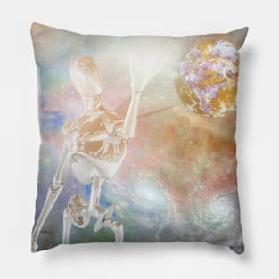 Alien and deep space Pillow