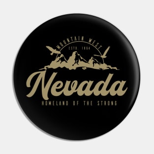 USA, Mountain states, Nevada Gold classic Pin