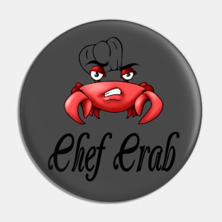 Chef Crab Pin