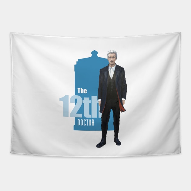 The 12th Doctor: Peter Capaldi Tapestry by Kavatar