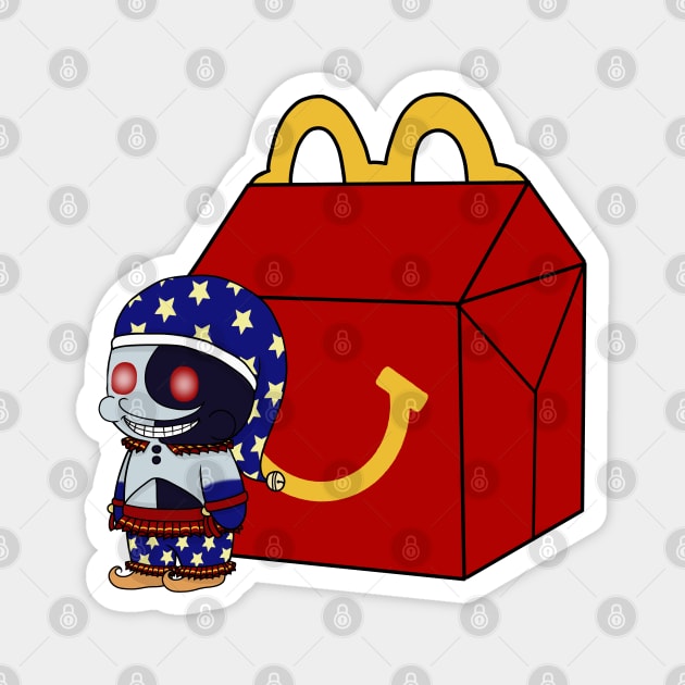 fnaf security breach-moondrop suprise gift Magnet by LillyTheChibi