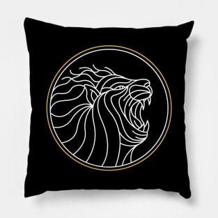 Lion Roar Pillow