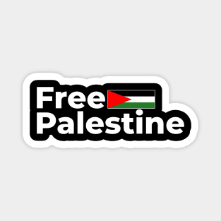 Free Palestine Love Magnet