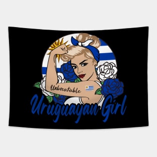 Uruguayan Girl Tapestry