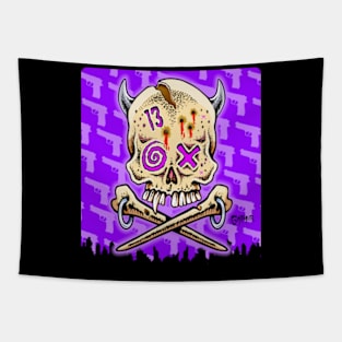 Bullet Head Tapestry