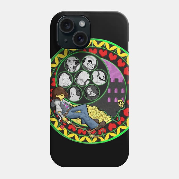 Kingdom Undertale Phone Case by arcanox