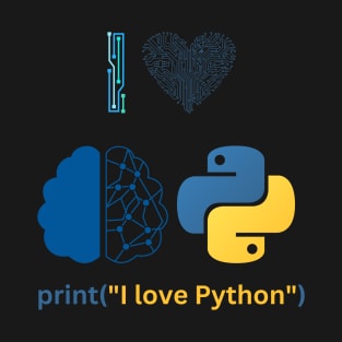 I love python T-Shirt