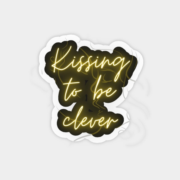 Kissing to be clever Magnet by jeune98