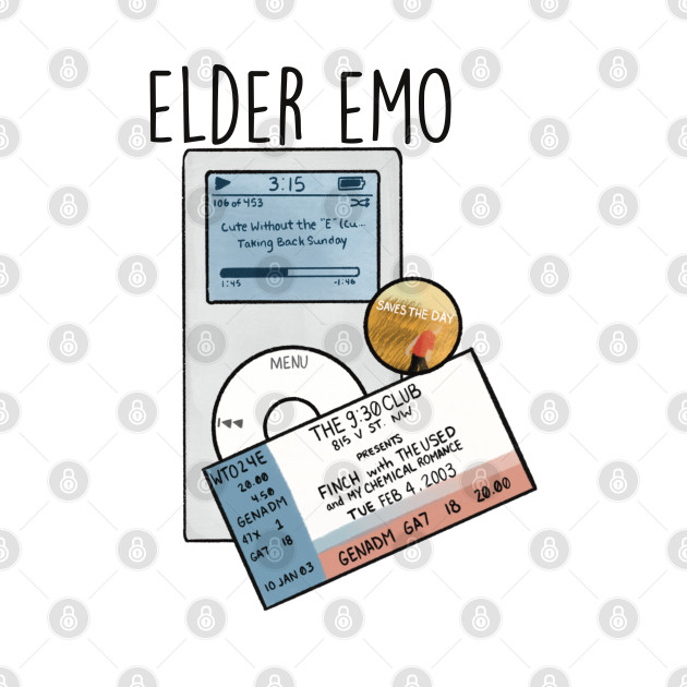 Elder Emo - Emo - Phone Case