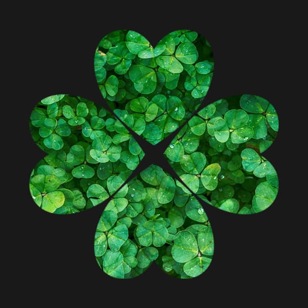 4 Hearts Clover St. Patrick's Day Irish Shamrock by twizzler3b
