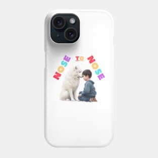 Samoyed, Friendship, the most adorable best friend gift to a Samoyed Lover Phone Case