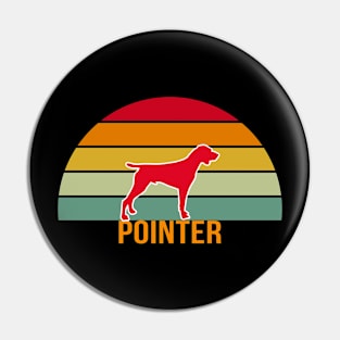 Pointer Vintage Silhouette Pin