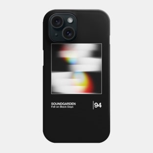 Soundgarden / Minimalist Style Graphic Design Phone Case