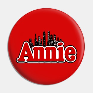 Annie - Design #1 *(Personalisation available) Pin