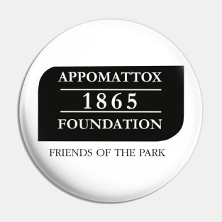 1865 Foundation (black) Pin