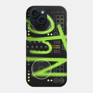 Dj Decks and New York tag Phone Case