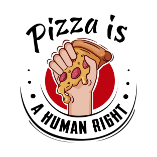 Pizza is a human right T-Shirt