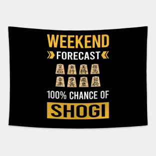 Weekend Forecast Shogi Tapestry