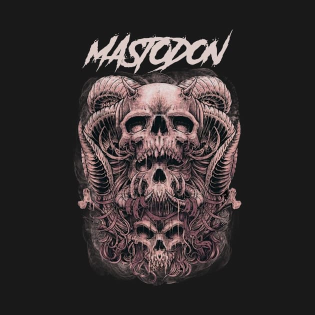 MASTODON BAND by Sticker Castle