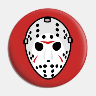 Jason Voorhees Mask Pin