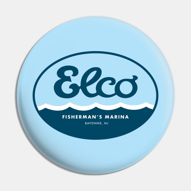 Elco Fisherman's Marina Pin by Elco Marina