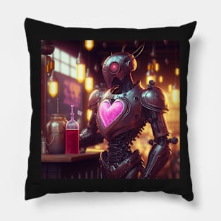 Valentine’s Bot of Love Pillow