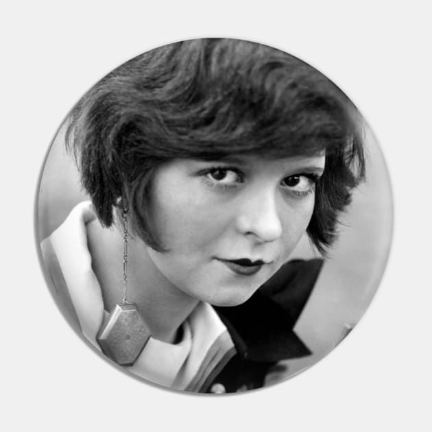 Clara Bow Pin by SILENT SIRENS