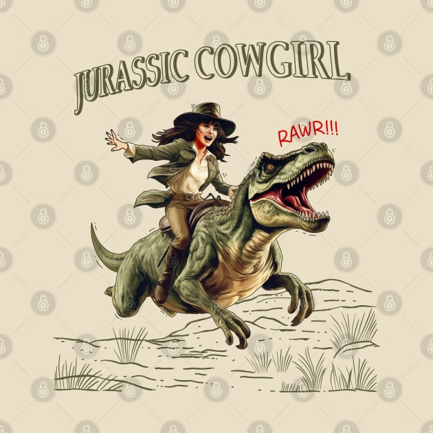 Jurassic Cowgirl by Almasha
