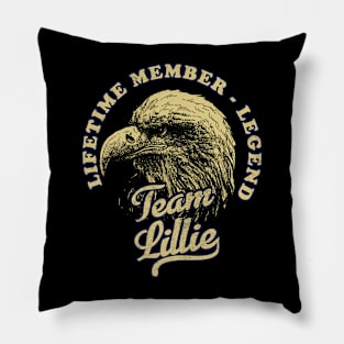 Lillie Name - Lifetime Member Legend - Eagle Pillow