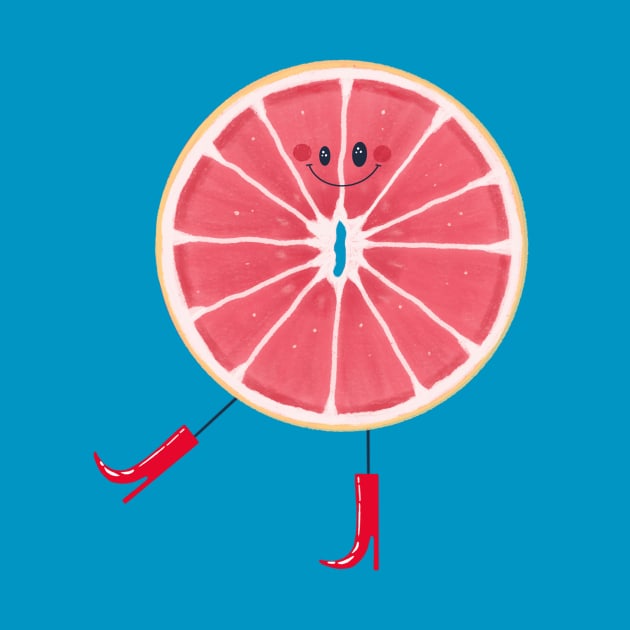 Grapefruit in Kinky Boots by ninnymuggins