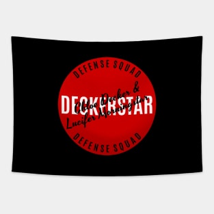 Chloe Decker & Lucifer Morningstar - Deckerstar - Defense Squad Tapestry