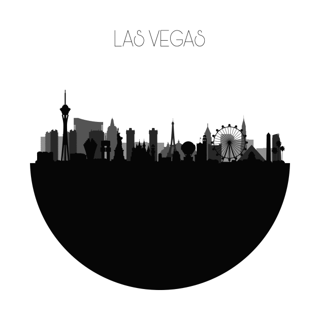 Las Vegas Skyline V2 by inspirowl