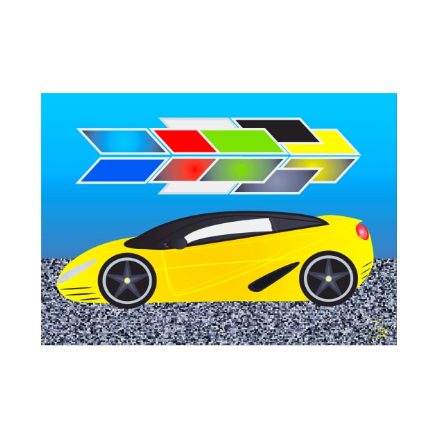 Concept Car  S - 200 - Yellow by Sash8140