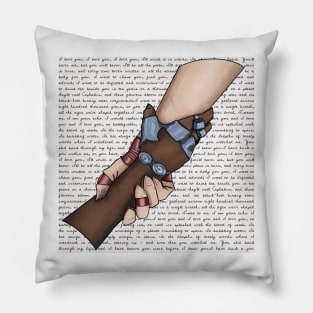 This is how you lose the time war - red and blue love letters Pillow