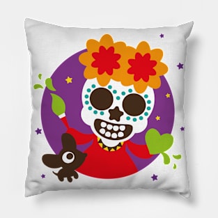 Frida Catrina Pillow