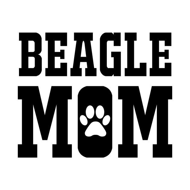 Beagle mom,Gift for Mother, Gift for Women, Mom Christmas Gift, Mom Birthday Gift by CoApparel