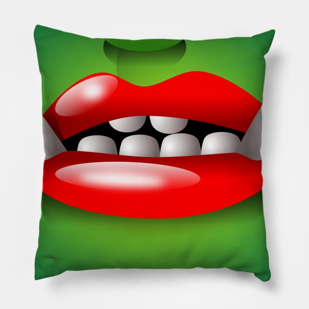 Mama Ork Pillow by fakeface