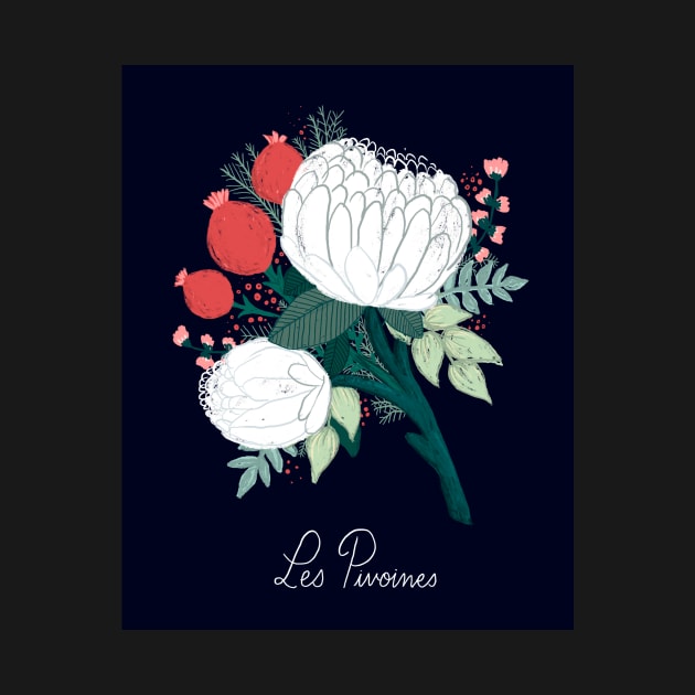 Peonies by VictoriaBlackDesigns