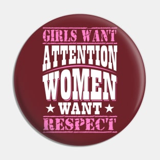 International Women Day Pin