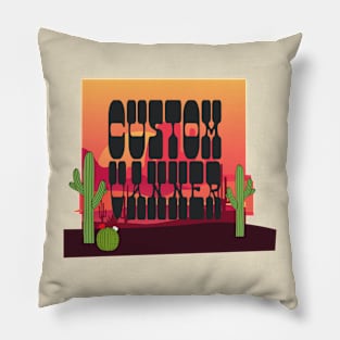 Desert Custom Vanner Pillow