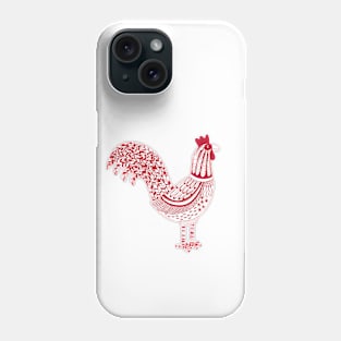 The Most Magnificent Rooster in the Chicken Coop Phone Case