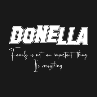 Donella Second Name, Donella Family Name, Donella Middle Name T-Shirt