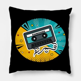 Cassete Tape Evanescence Pillow