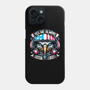 American Service Members Tribute: Military, Police, & Patriot Symbols Phone Case