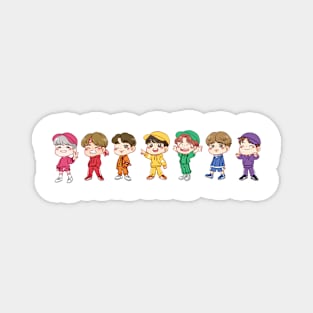 BTS all members Magnet