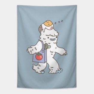 Bubu the Guinea Pig, Yeti Baby Sitter Tapestry