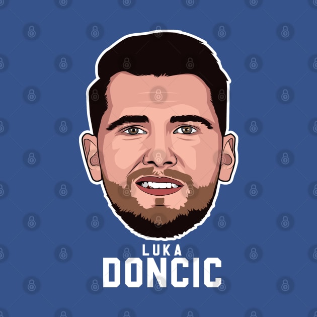 Luka Doncic by origin illustrations