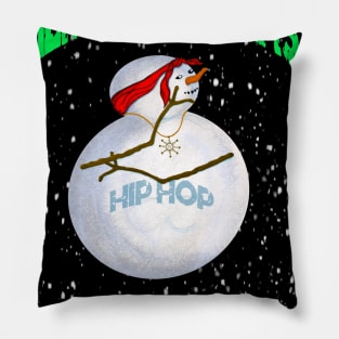 Hip  Hop Christmas Pillow