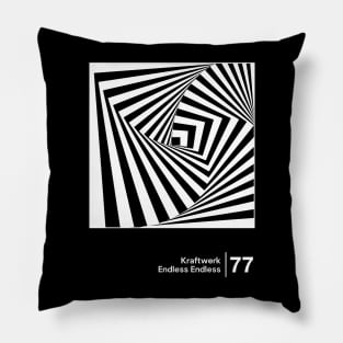 Endless Endless / Minimalist Graphic Design Fan Artwork Pillow