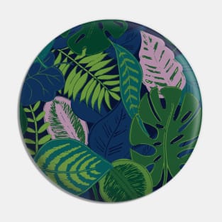 Tropical forest at night Pin